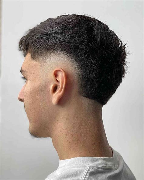 burst fade buzz cut|burst fade with fluffy hair.